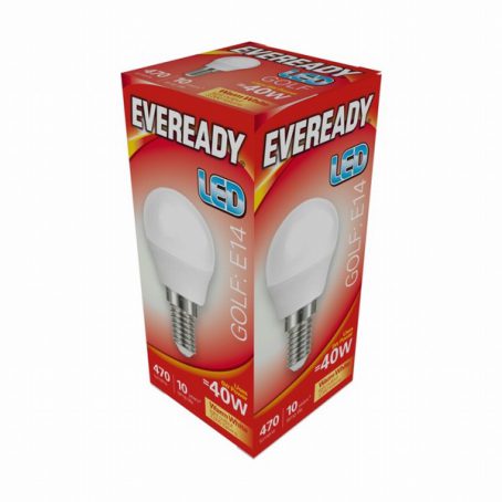 Eveready - Golf Opal Bulb Warm White - 40W SES/E14