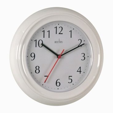 WALL CLOCK WYCOMBE WHITE