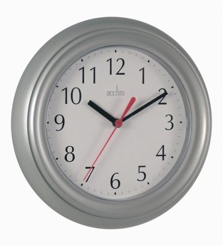 WALL CLOCK WYCOMBE GREY