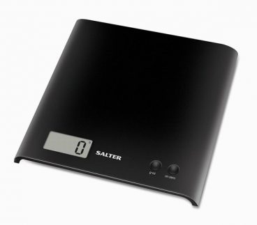 SCALES KITCHEN SALTER ARC ELECTRONIC BLACK