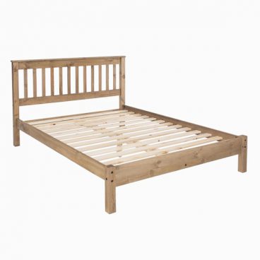 CORONA BEDSTEAD SLATTED 4’6″ DOUBLE