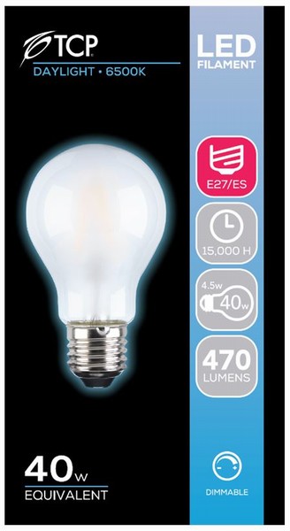 TCP – GLS Opal Bulb Daylight Dimmable – 40W ES/E27