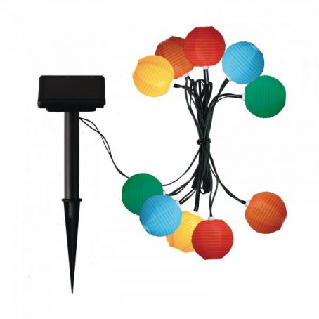SOLAR LED STRING CHINESE LANTERNS 5M (2022) n/r - Image 2