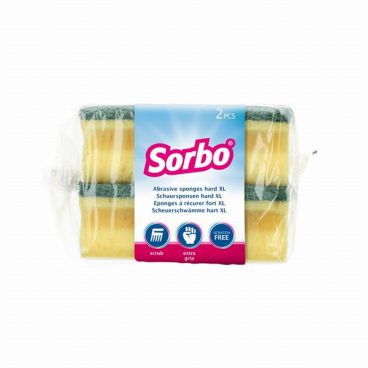 Sorbo – Sponge Abrasive Hard 2Pack