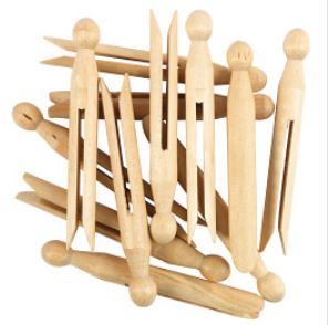 SupaHome – Wooden Dolly Peg 24Pack