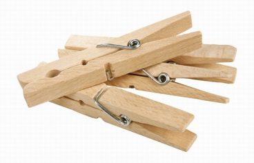 JVL – Wooden Spring Pegs 24Pack