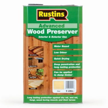 RUSTINS ADV WOOD PRESERVER GREEN 5L