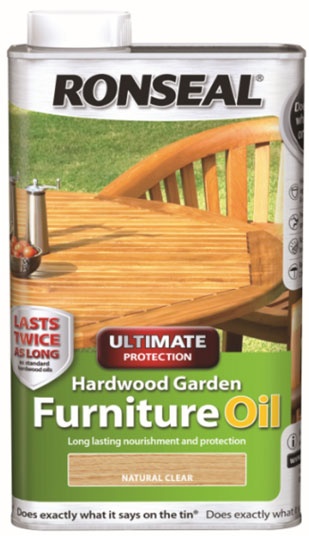 Ronseal Hardwood Furniture Oil – Natural Oak 1L
