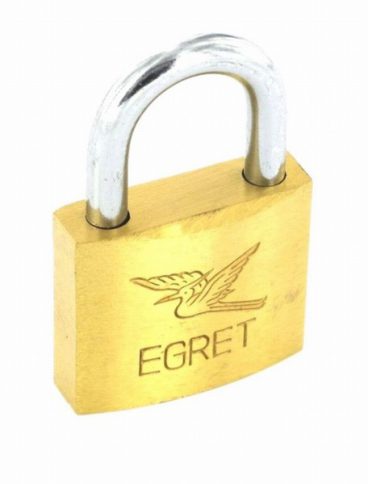 SECURIT PADLOCK BRASS 20MM