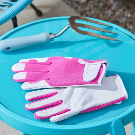 GLOVE SMART GARDENER PINK MEDIUM - Image 2