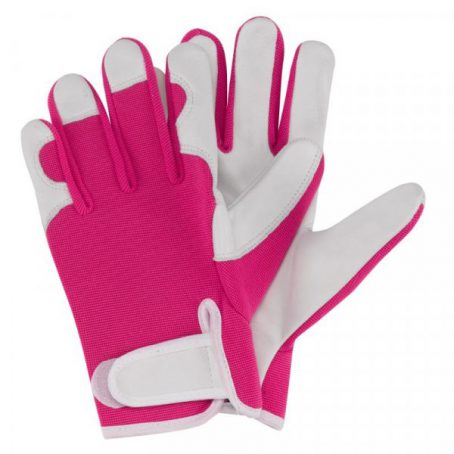 GLOVE SMART GARDENER PINK MEDIUM