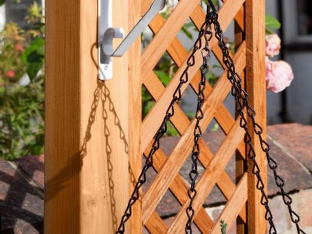 HANGING BASKET CHAIN BLACK 18IN