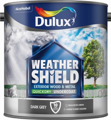Dulux – Weathershield – Quick Dry Undercoat – Dark Grey -2.5L
