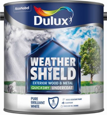 Dulux – Weathershield – Quick Dry Undercoat – White – 2.5L