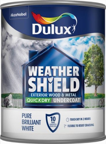Dulux – Weathershield – Quick Dry Undercoat – White – 750ml