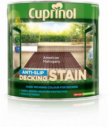 Cuprinol Anti Slip Decking Stain American Mahogany 2.5L