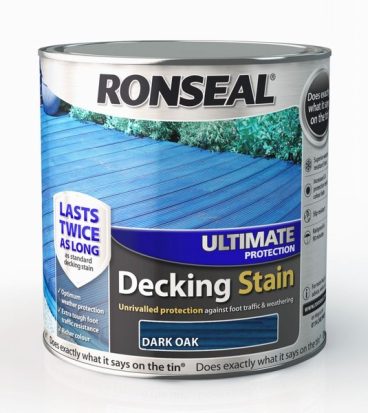 Ronseal Ultimate Decking Stain – Dark Oak 2.5L