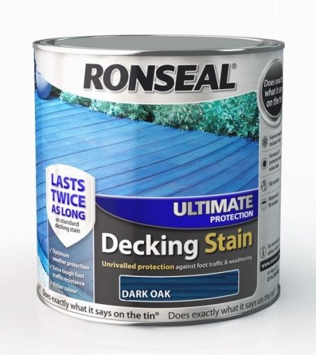 Ronseal Ultimate Decking Stain - Dark Oak 2.5L