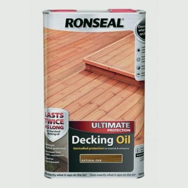 Ronseal Ultimate Protection Decking Oil – Natural Oak 4L+25%