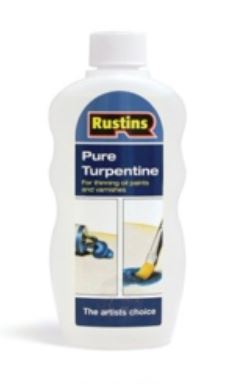 RUSTINS PURE TURPS 500ML