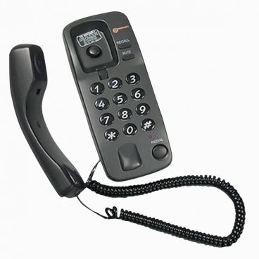 Geemarc  Marbella – Graphite Telephone – Single