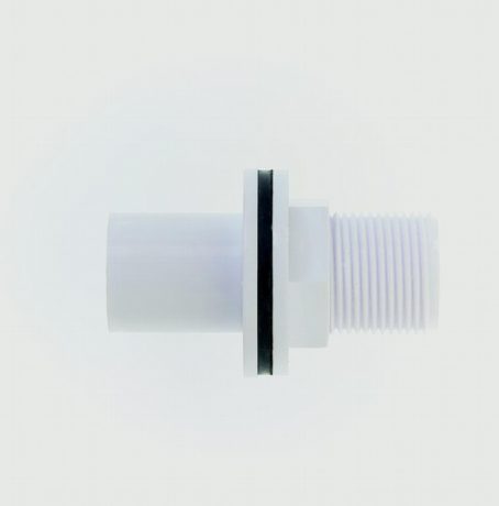 MAKE OVERFLOW STAIGHT CONNECTOR 22MM