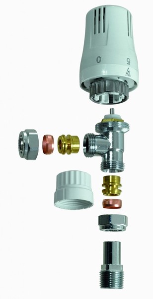 RADIATOR VALVE THERMOSTATIC 15MM SUPA