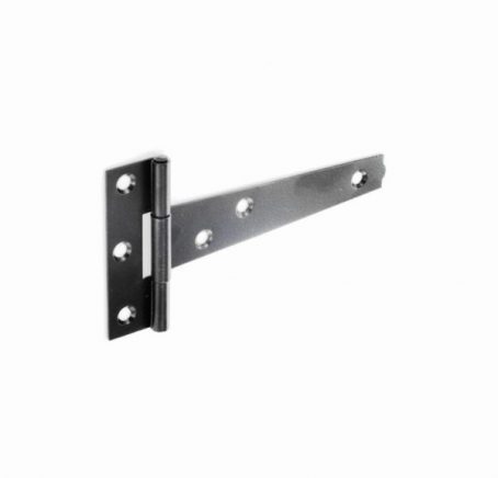 SECURIT B4524 LIGHT TEE HINGES BLACK 250MM PK2