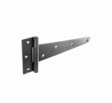 SECURIT S4564 HEAVY TEE HINGE BLACK 10IN (PK2)