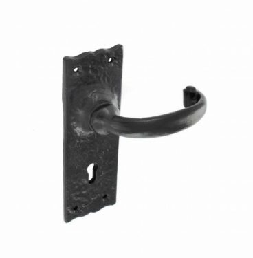 SECURIT S3302 ANTIQUE BLK SQUARE LATCH SET