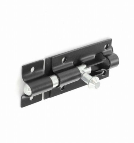 SECURIT S1583 TOWER BOLT 6IN BLACK