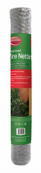 Ambassador – Wire Netting Galv Roll 600x13mm 5M