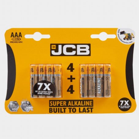 JCB - AAA Battery - 8 Pack