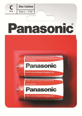 Panasonic – C Battery – 2 Pack