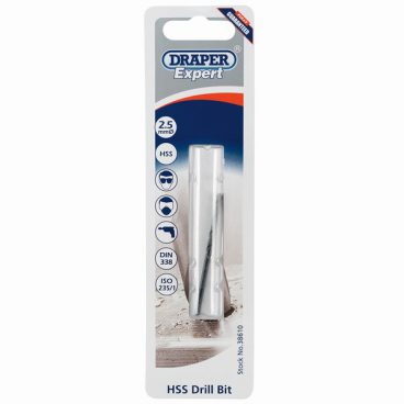 DRILL BIT HSS 4MM DRAPER COBALT PK2*