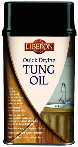 LIBERON QUICK DRYING TUNG OIL 500ML