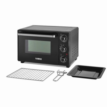 Tower - Black Mini Oven - 23L - Image 2
