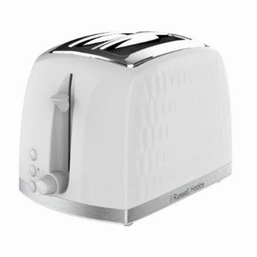 Russell Hobbs – Honeycomb 2 Slice Toaster – White