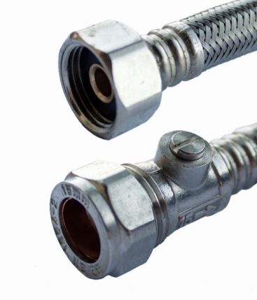 FLEXI TAP CONNECTOR 15mmx1/2″ 300mm