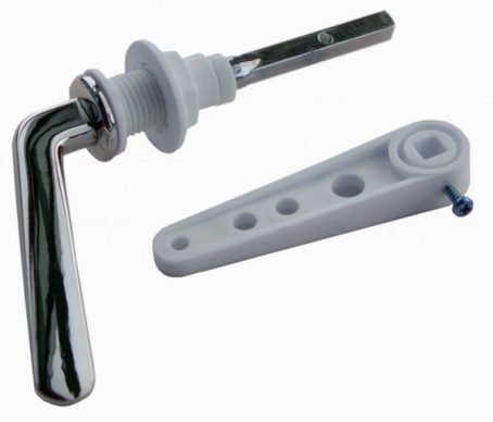 CISTERN LEVER CHROME