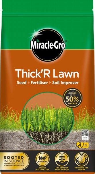 MIRACLE GRO THICK R LAWN 150SQM GRASS SEED