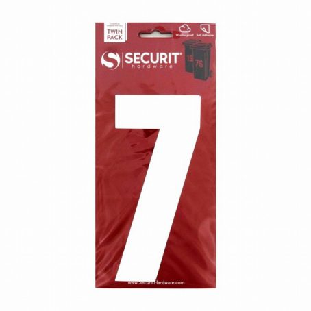 STICKY NUMBER WHITE - 7 LARGE