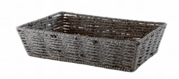 Rope Paper Tray Small Grey