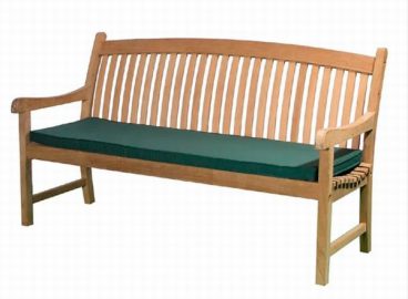 3 Seat Bench Cushion Green