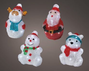 Kaemingk – Acrylic Figures Assorted 16cm