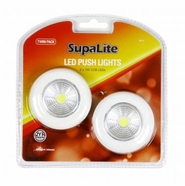 SupaLight – LED Push Light 2Pack