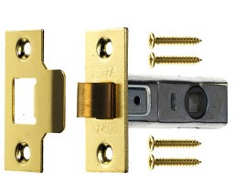 ERA MORTICE LATCH BRASS 3IN