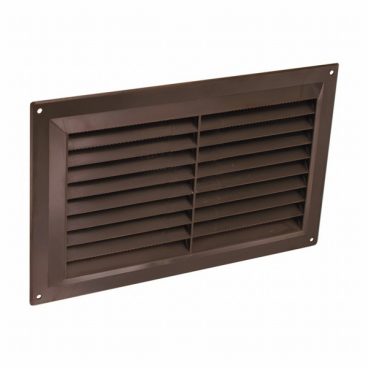 VENT LOUVRE BROWN 9X6