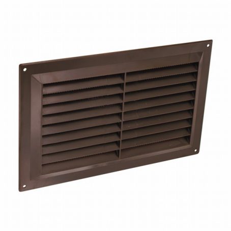 VENT LOUVRE BROWN 9X6