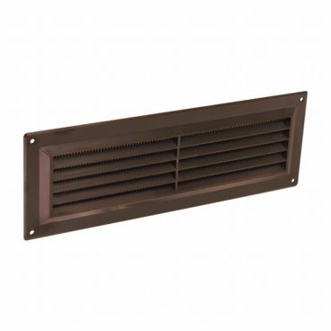 VENT LOUVRE BROWN 9X3